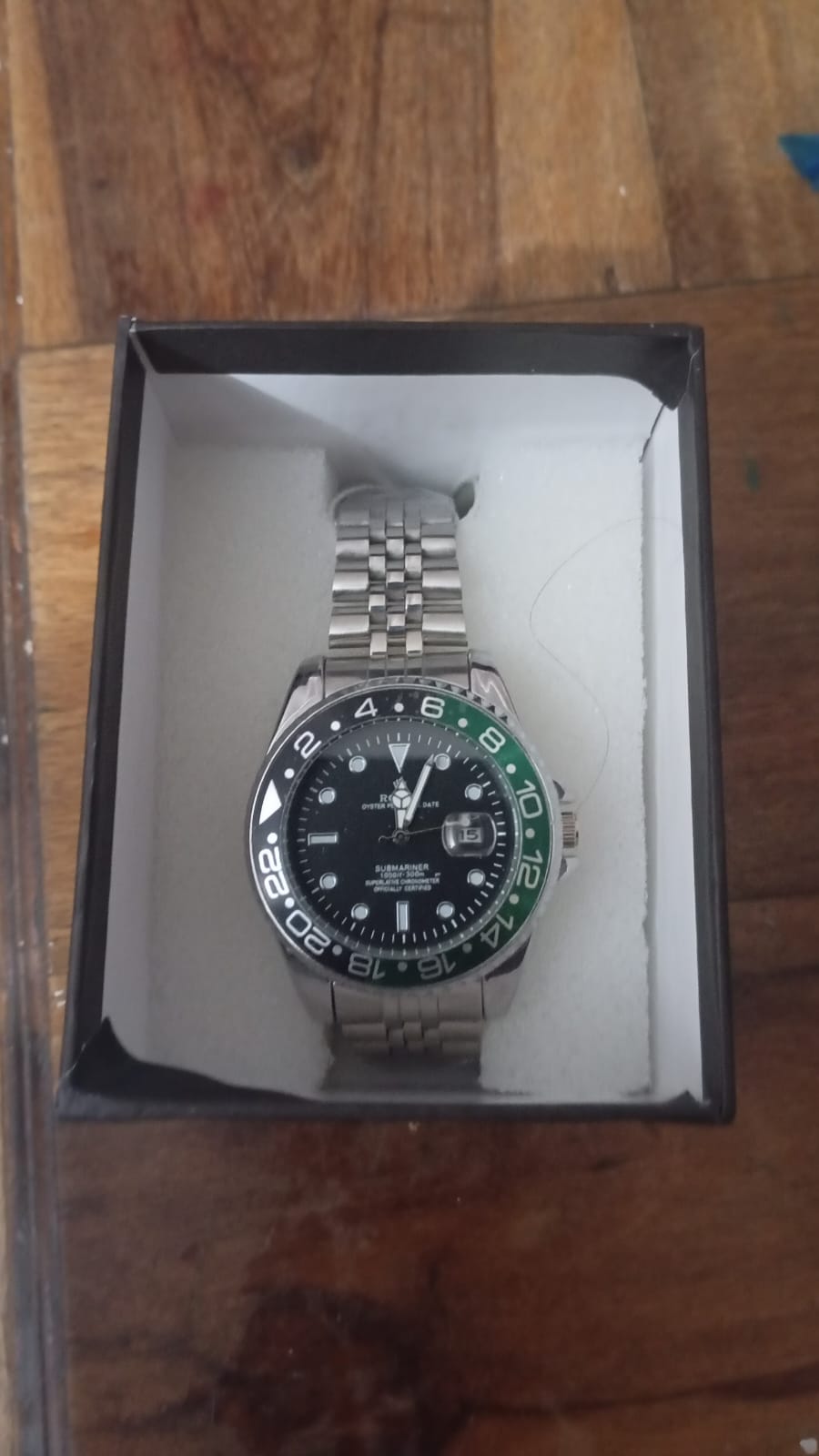 Reloj recibido por Marly Parada