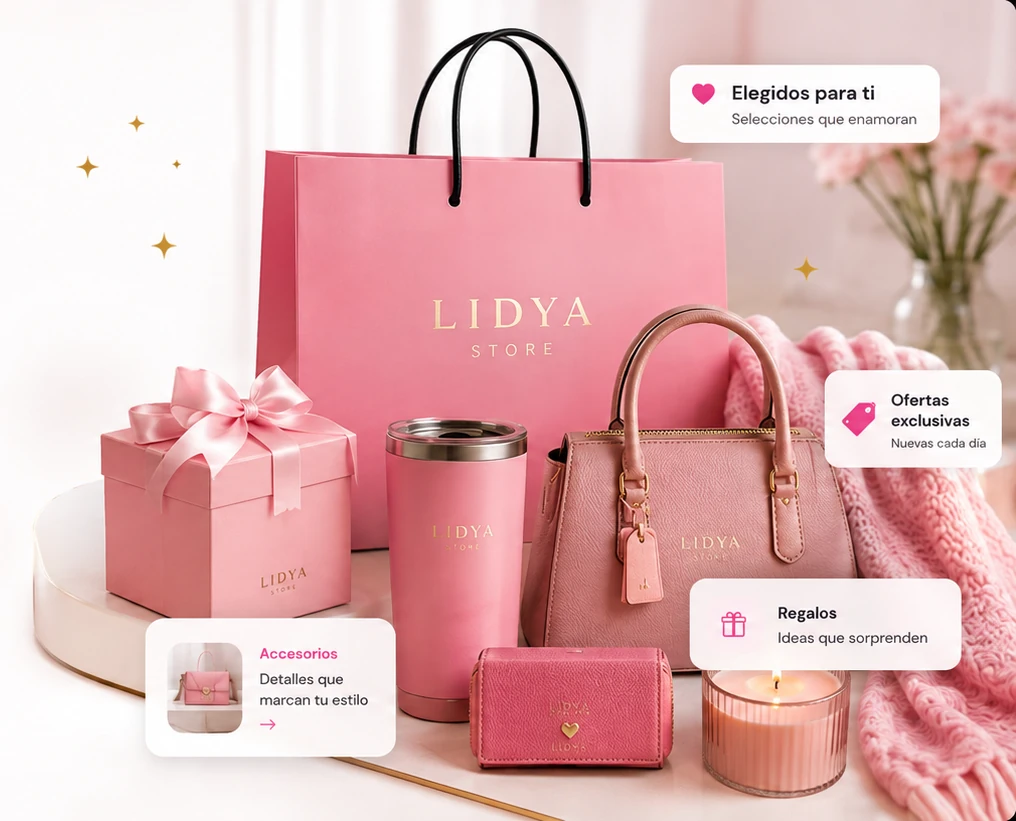 Bolsos, regalos y accesorios seleccionados por Lidya Store